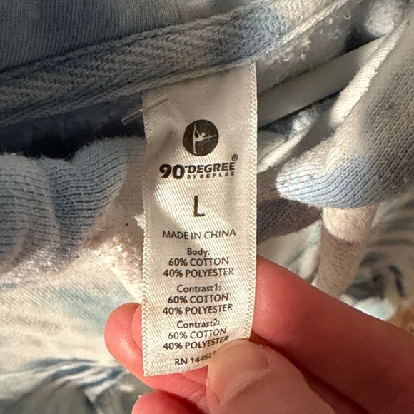 90 Degree By Reflex tie dye hoodie - Picture 2 of 6